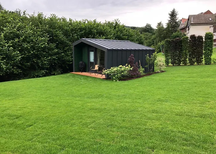 Tinyhouse Mit Terrasse Und Garten Dom wakacyjny Heringhausen