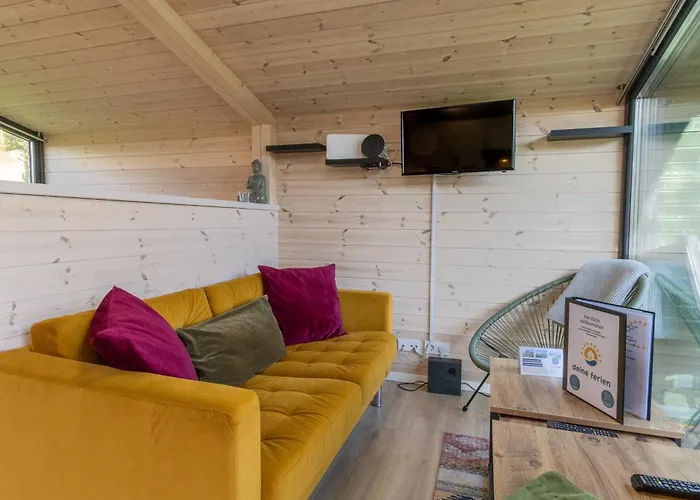 펜션 Naturverliebt Am Diemelsee - Tiny House Wiesenblick 헤링하우젠