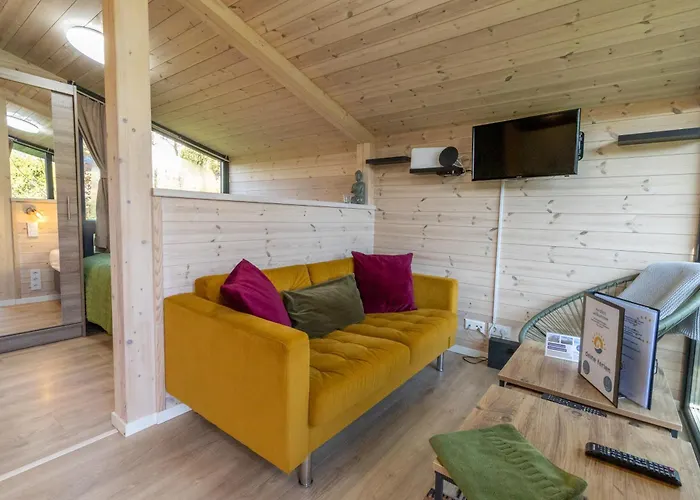 Dom wakacyjny Tinyhouse Mit Terrasse Und Garten
